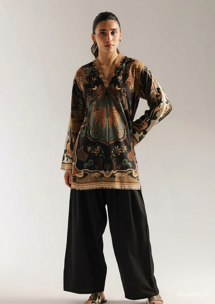 Zuhal - Black Farshi 2 pec